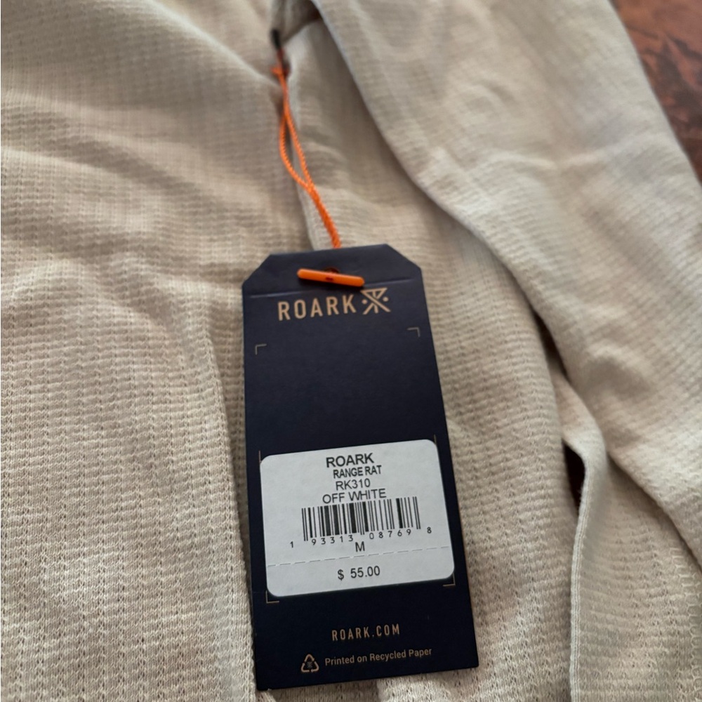 Roark Cream Range Rat Shirt